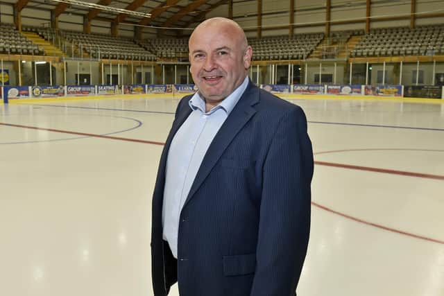 BUILDING BLOCKS: Leeds Knights' team owner, Steve Nell. Picture: Steve Riding.