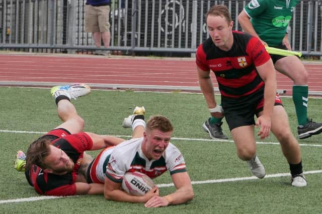 Will Cooke has yet to play for Hunslet this season due to injury. Picture by Paul Johnson/Hunslet RLFC.
