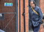 David Olusoga in Headingley (photo: Mark's History).