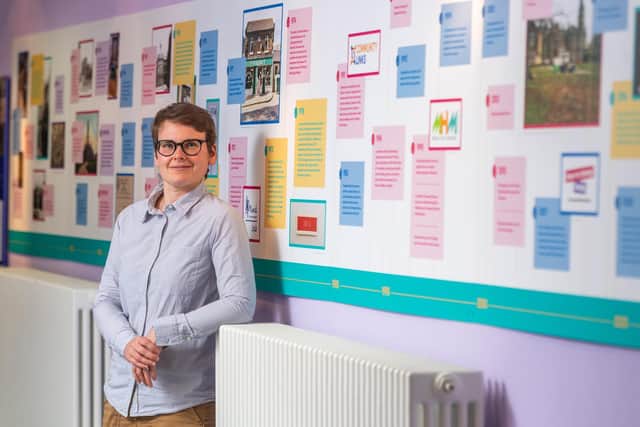 Esther Amis-Hughes and the Open Minds - Mental Health exhibition in Leeds, curated by The Preservative Party (photo: James Hardisty)