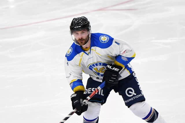 TALENT SCOUT: Player-coach Sam Zajac signed Joe Coulter for Leeds Chiefs ahead of the 2019-20 NIHL National season. Picture: Jonathan Gawthorpe.