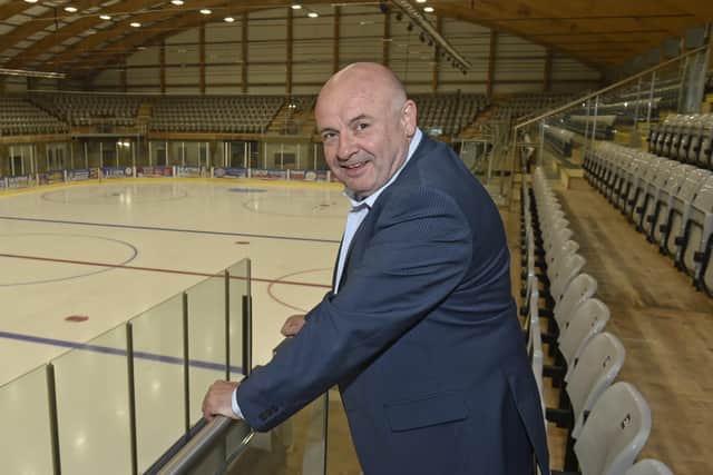 VISIONARY: Joe Coulter said he was impressed by Leeds Knights' owner Steve Nell's vision for the club's development. Picture: Steve Riding.