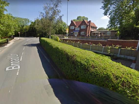 The pursuit started on Broad Lane, South Elmsall.

Image: Google