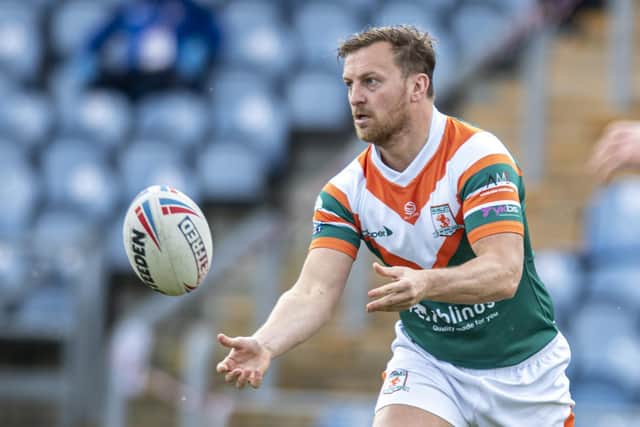 Simon Brown has joined Hunslet's lengthy casualty list. Picture by Tony Johnson.