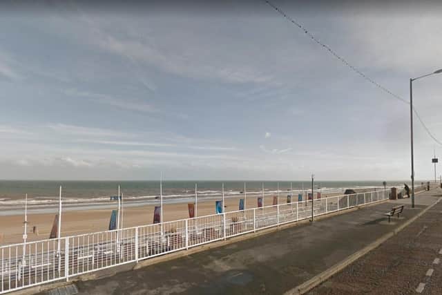 The nappies and litter were dumped from a car on South Marine Drive in Bridlington. Picture: Google
