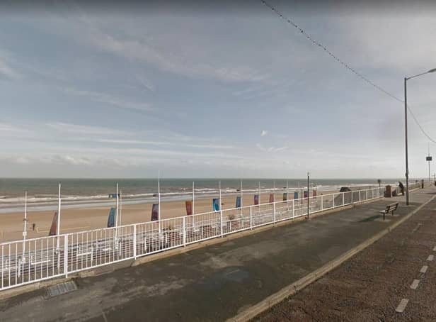 The nappies and litter were dumped from a car on South Marine Drive in Bridlington. Picture: Google