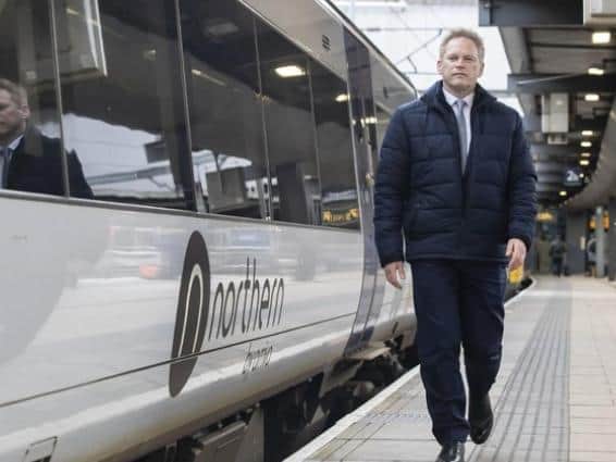 Transport secretary Grant Shapps