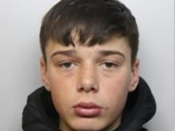 15-year-old Kaiden Hinds (photo: West Yorkshire Police)