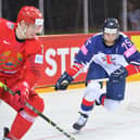 IN THE MIX: Robert Dowd and Great Britain go up against Sweden in Riga today. Picture: Dean Woolley.