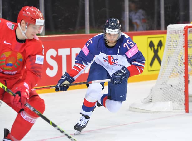 IN THE MIX: Robert Dowd and Great Britain go up against Sweden in Riga today. Picture: Dean Woolley.