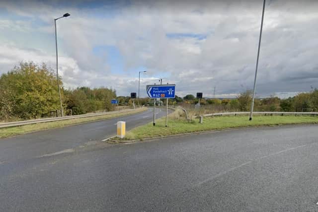 James Horsley was driving a Ford C-Max which undertook vehicles on the entry slip road to the M62 at junction 30 for Rothwell/Wakefield.
Image: Google