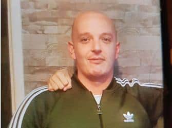 Christopher Taylor, 35, has been missing from his home in Farsley since 5.30am today. Photo: West Yorkshire Police.