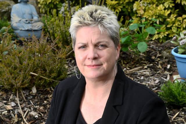 Domestic violence support services in the city reported seeing a “huge surge” in requests for help from victims across the city in May last year. Pictured is Nik Peasgood, chief executive of Leeds Women’s Aid.