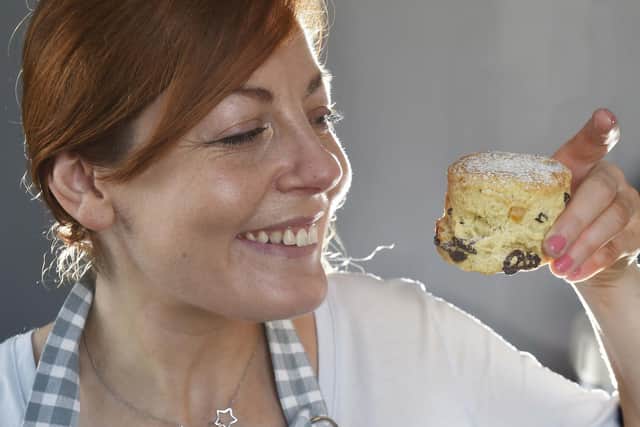 The Little Yorkshire Scone Company (LYSC), is celebrating a successful 9 months since launch with a move to a commercial kitchen located in the Tetley building. Business founder, Kat Fisk.
PIctures: Steve Riding.