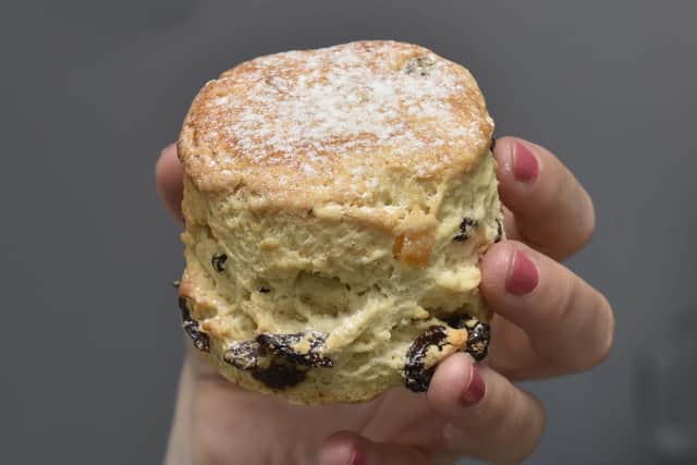 "I don't know anyone that doesn't like a scone". Kat Fisk was inspired to start her business by interest from others in her baking.