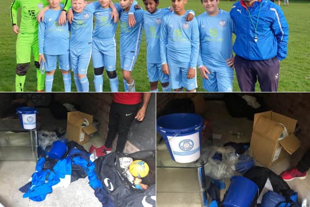 Leeds Hyde Park FC have launched a fundraising appeal after burglars stole £5,000 worth of the club's kit and equipment.