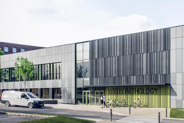 An impression of what the new lab will look like.