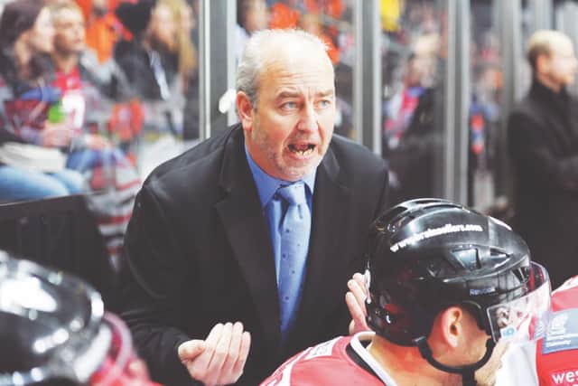 Dave Whistle, new head coach and GM at Leeds Knights. Picture courtesy of Richard Murray.