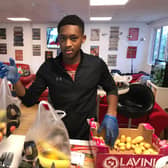 Joelson, one of the volunteers at CATCH.
