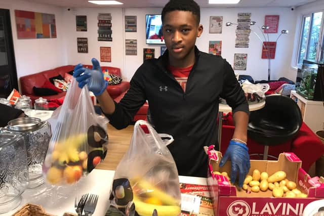 Joelson, one of the volunteers at CATCH.