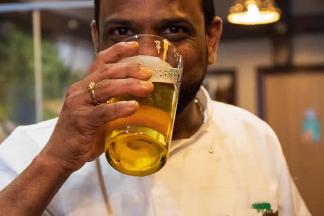 Somarasam, which means the 'drink of gods', was the perfect accompaniment to the flavour-packed curries (Photo: Cloe Keefe)