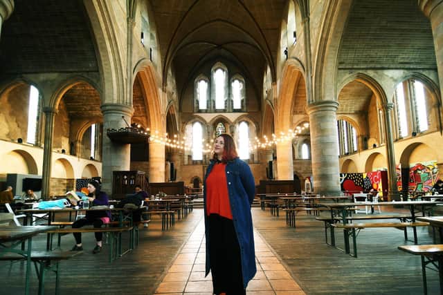 Ms Jennings hopes to launch a brewery at the hub in August (photo: Jonathan Gawthorpe)