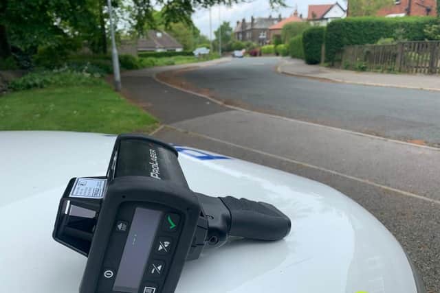 Police issued several speeding tickets during the operation (Photo: WYP)