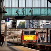 An LNER train at King's Cross