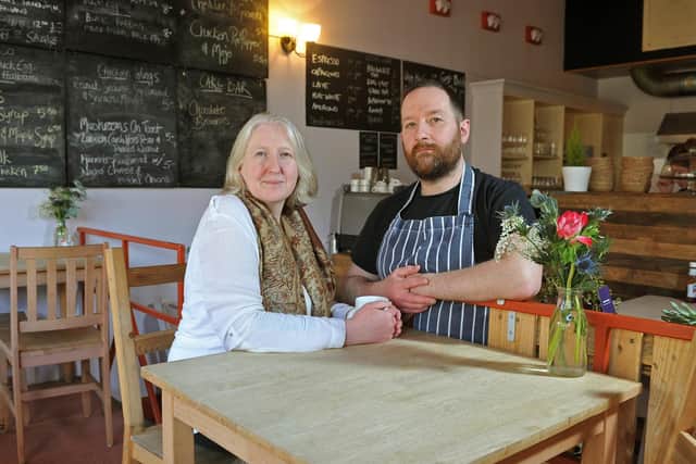 Jo and Stu Myers, owners of The Swine that Dines.