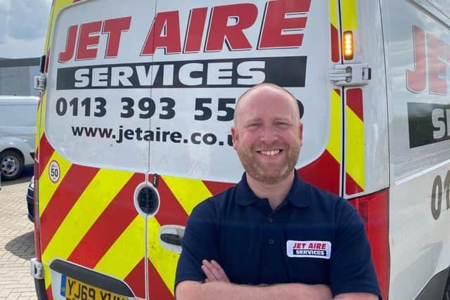 Jet Aire Services marketing director Jamie Swan.