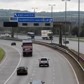A man was seriously injured after a multi-vehicle crash on the M1. Photo: Stock photo of M1.