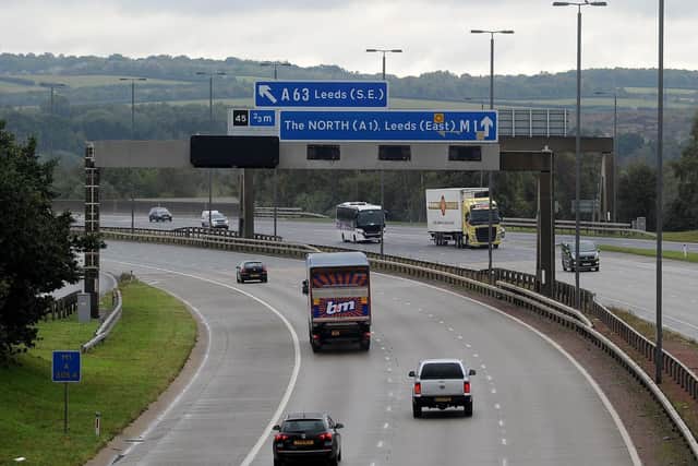 A man was seriously injured after a multi-vehicle crash on the M1. Photo: Stock photo of M1.