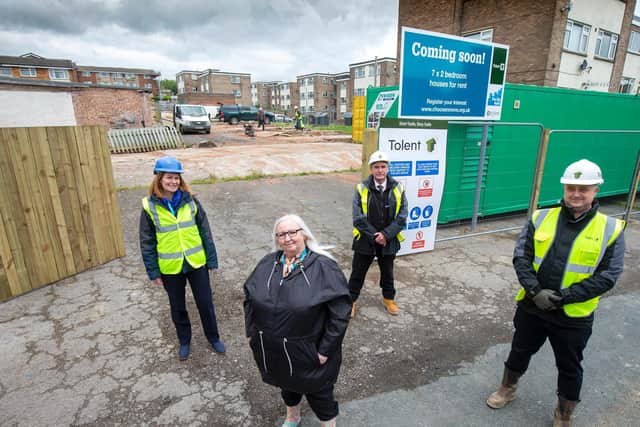 A new housing development is underway in Batley