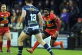Alex Brown in action for Dewsbury. Picture by Tony Johnson.