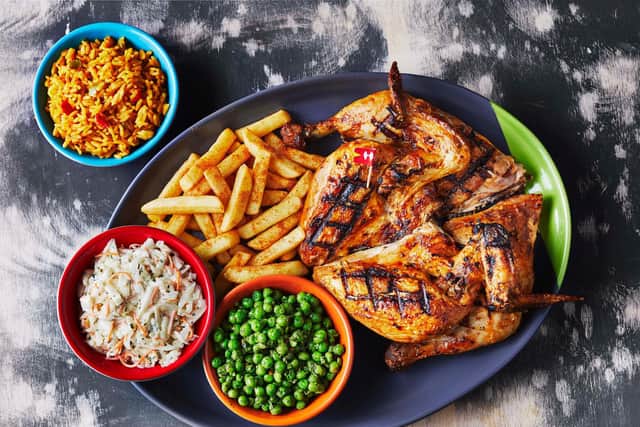 Nando's is offering 50 per cent off if you take someone over 65 (photo: Nando's).