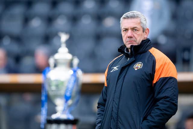 LAST HURRAH: Daryl Powell hopes to take Castleford Tigers to Wembley in his final season with the club. Picture: Allan McKenzie/SWpix.com.