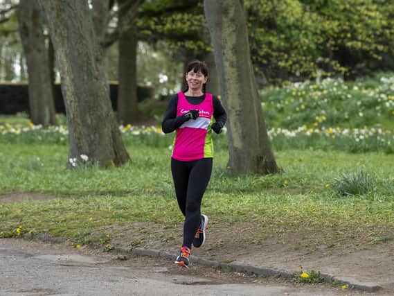 Stacy Proctor ran 245 miles in a month in an effort to raise funds to support Candlelighters, the Leeds-based children’s cancer charity.