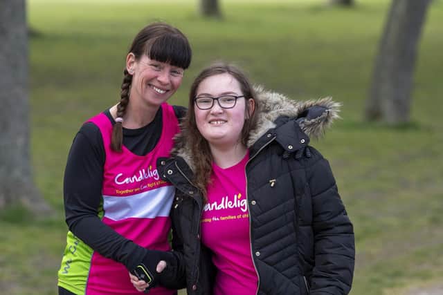 Leeds woman Stacy Procter and goddaughter Katy McLean, 13. Photo: Tony Johnson