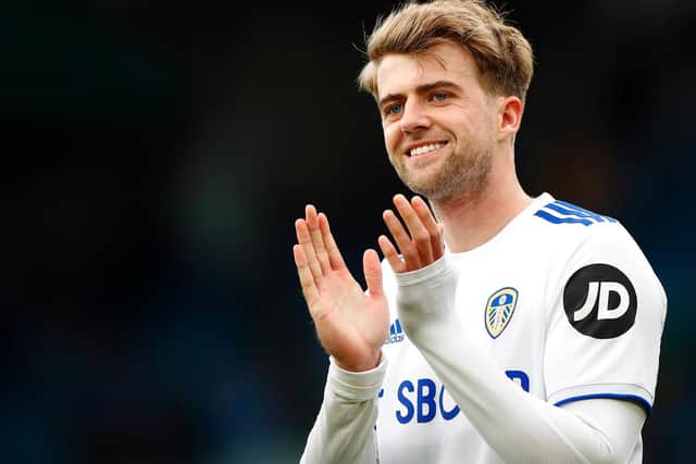 NOT FORGOTTEN: Leeds United striker Patrick Bamford. Photo by Lynne Cameron - Pool/Getty Images.