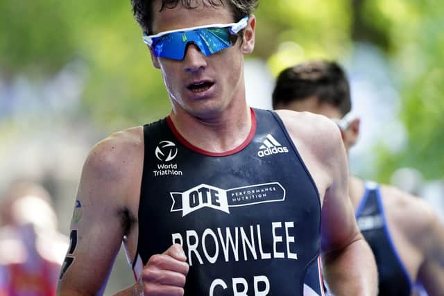 Great Britain's Jonathan Brownlee finished ninth (Picture: Martin Rickett/PA Wire)