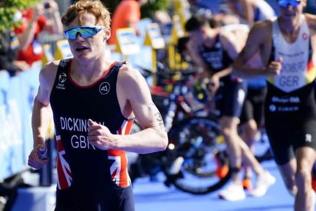The triathlon took place in Roundhay Park. (Pic: PA/WIRE)