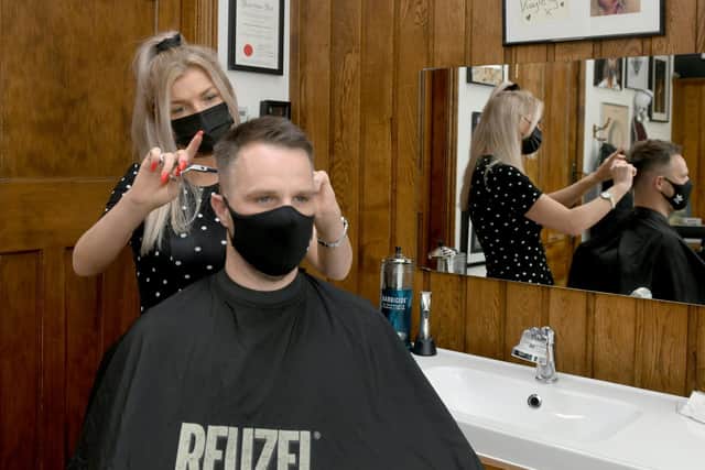 Kayleigh is a Movember Rated barber, which means she's trained in how to spot clients who may be suffering from mental health issues