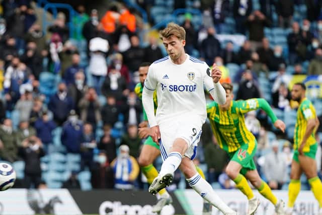 FINE SEASON: For Leeds United striker Patrick Bamford. Photo by Jon Super - Pool/Getty Images.