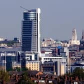 The Leeds skyline.