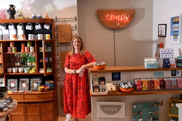 Jo McBeath, owner of Chirpy on Harrogate Road, Chapel Allerton