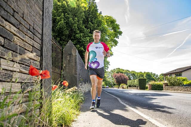Paul Goodwin, 53, will be running a 100km ultramarathon in aid of the Children's Heart Surgery Fund, where he is chairman of trustees. Picture: Tony Johnson