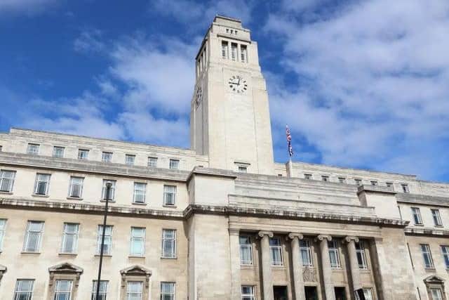 The University of Leeds followed placed 20th in the UK, down four places from last year. Photo credit: JPIMedia