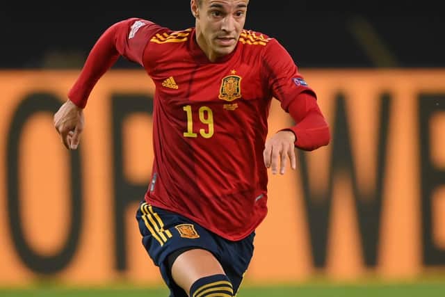 BACK IN THE PICTURE: Leeds United's record signing Rodrigo, above, is back in the Spain fold and could yet make the Euros squad. Photo by Matthias Hangst/Getty Images.