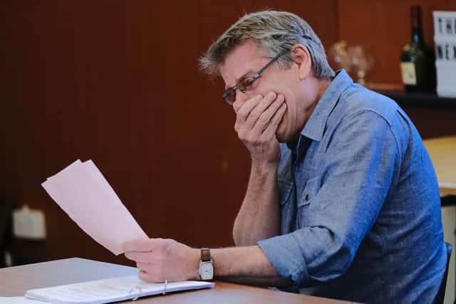 Bill Champion plays Rob - an out-of-work actor in Ayckbourn's 85th play