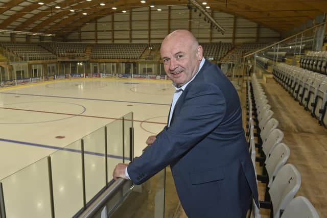 Steve Nell, Leeds Knights' team owner. Picture: Steve Riding.